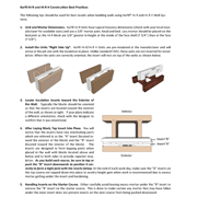 Precast lintels